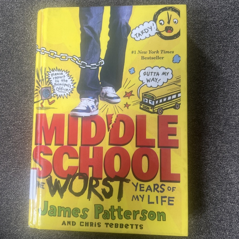 Middle School, The‎ Worst Years of My Life - Hardcover - VERY GOOD